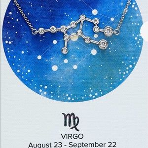 Virgo Constellation Necklace